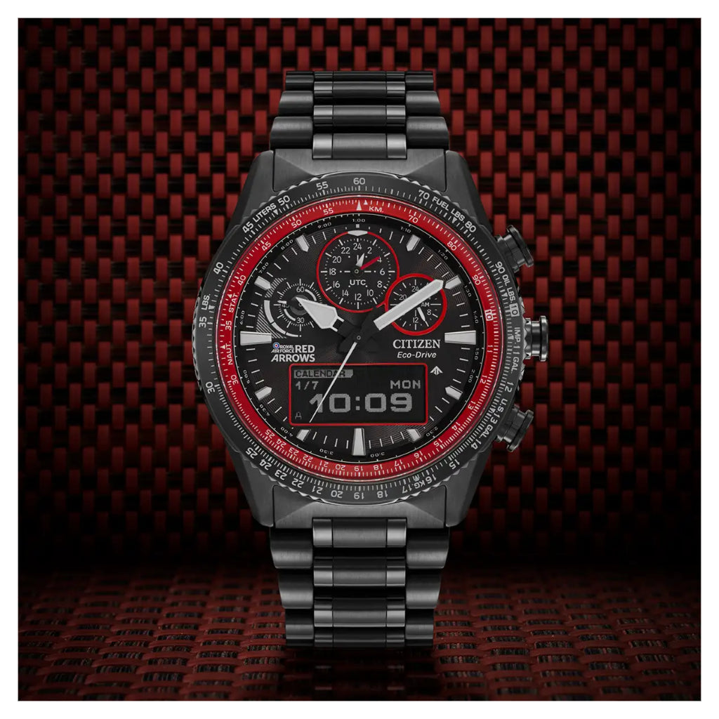 Citizen Eco-Drive Red Arrows Limited Edition Promaster Skyhawk 43mm Watch JV2007-52E