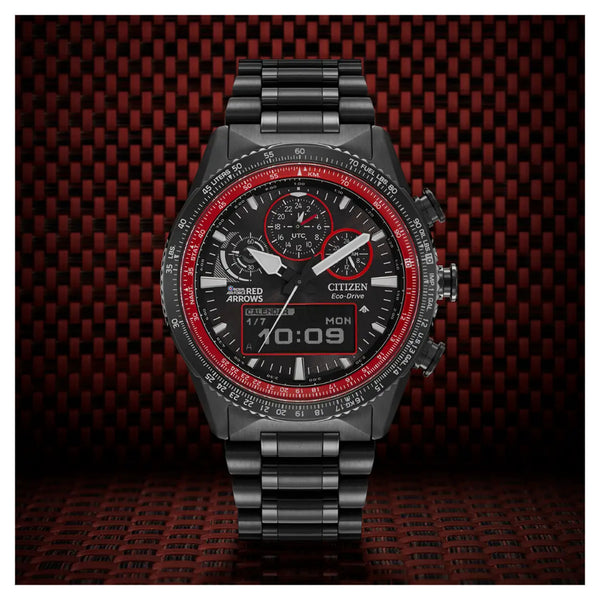 Citizen Eco-Drive Red Arrows Limited Edition Promaster Skyhawk 43mm Watch JV2007-52E