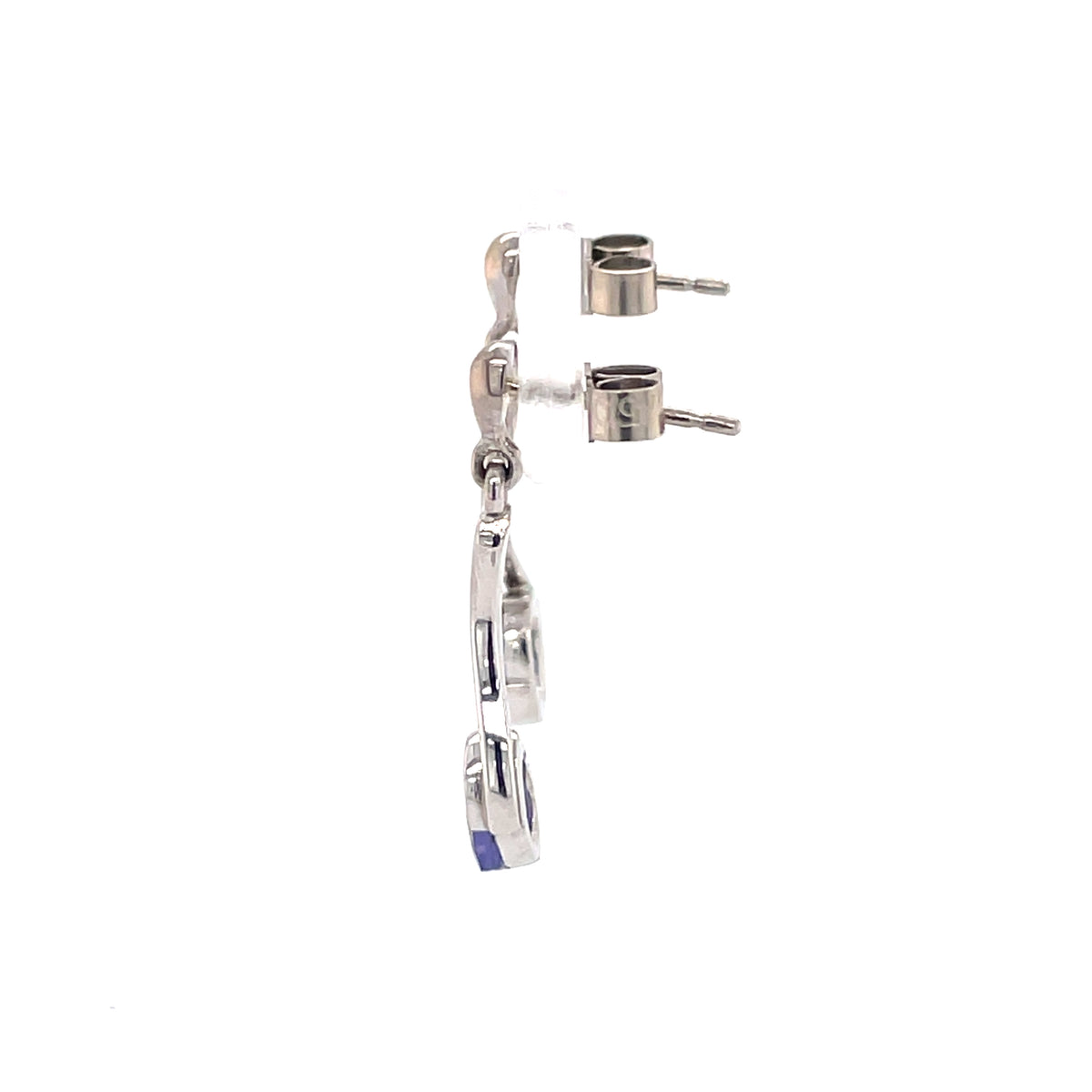 Tanzanite Drop 18ct Earrings