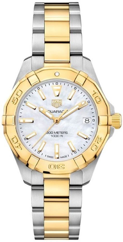 Tag Heuer Aquaracer Ladies Steel & Yellow 32mm
