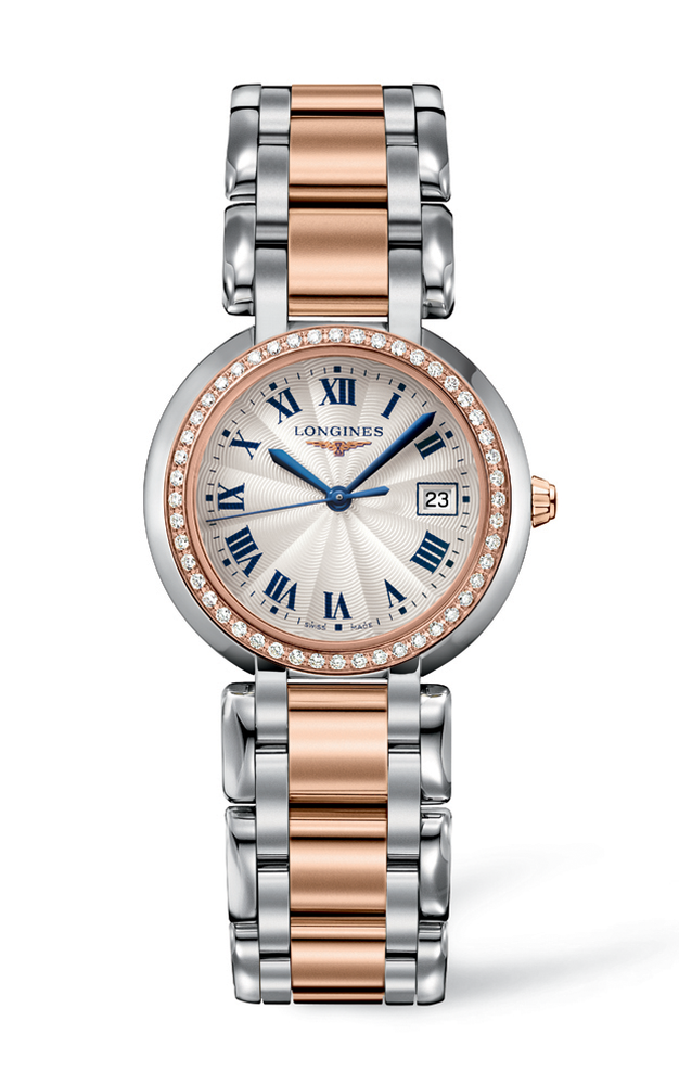 Longines Primaluna Steel & Rose 30mm