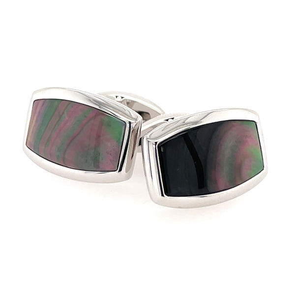 Black MOP 9ct Cufflinks