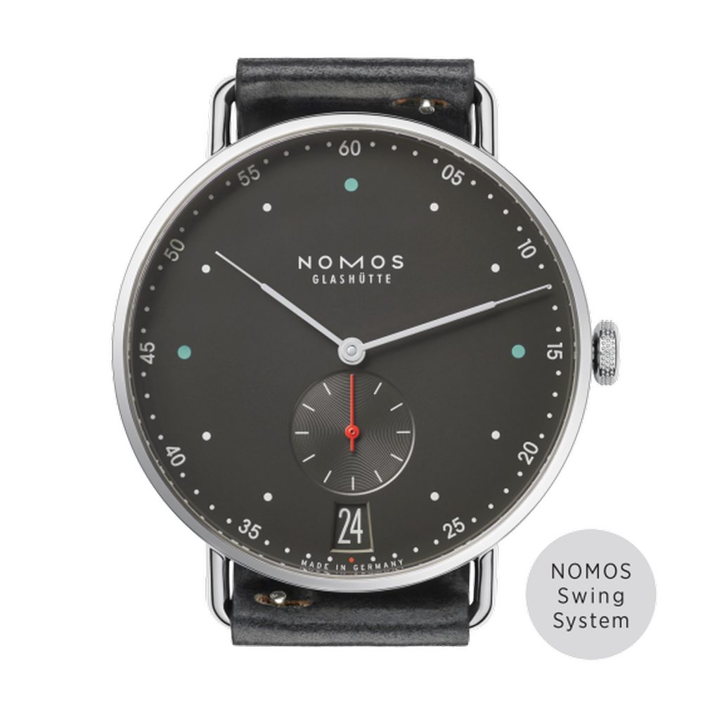 Nomos Metro 38 Datum Black