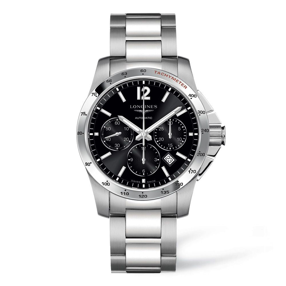 Longines Conquest Column-Wheel Chrono
