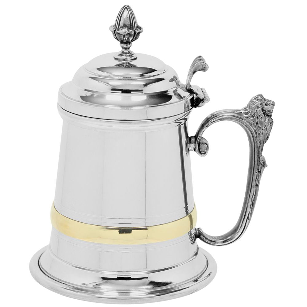 1 Pint Pewter Tankard