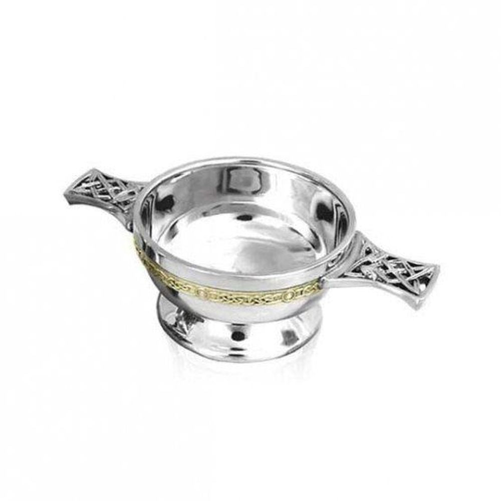2.5" Celtic Pewter Quaich