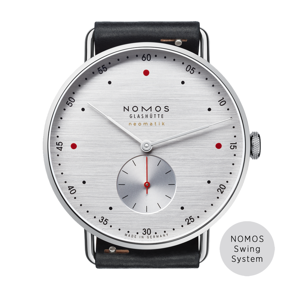 Nomos Metro neomatik 39 silvercut