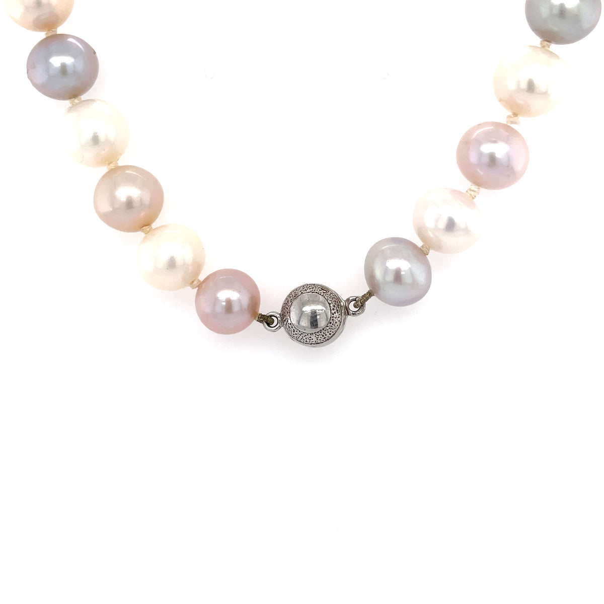 Single Row Coloured Fresh Water 18" Pearls