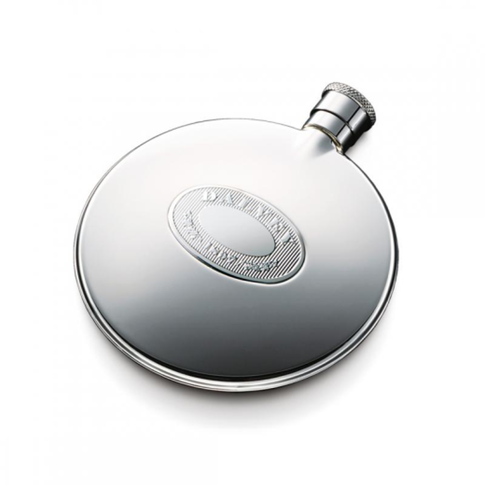 Dalvey Classic Compact Flask Stainless Detail