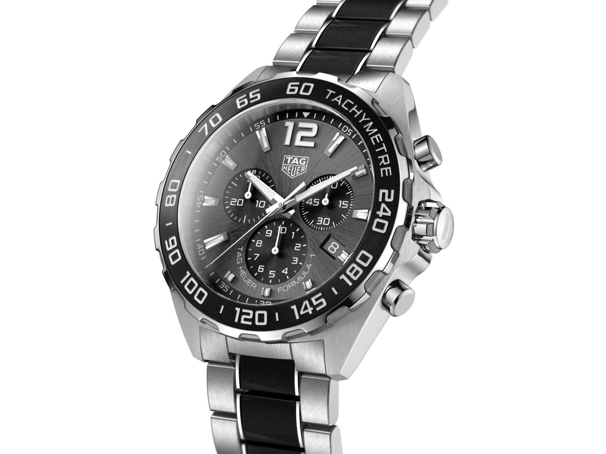 Tag Heuer Formula 1 Chronograph Ceramic and Steel 43mm