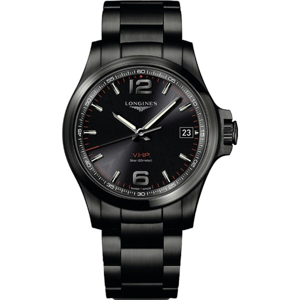 Longines Conquest V.H.P Black Black 41mm