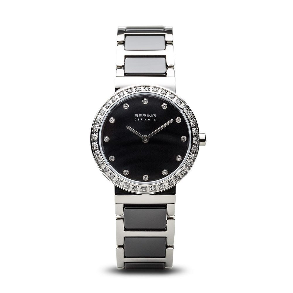 Bering Ceramic Polished Silver 29mm