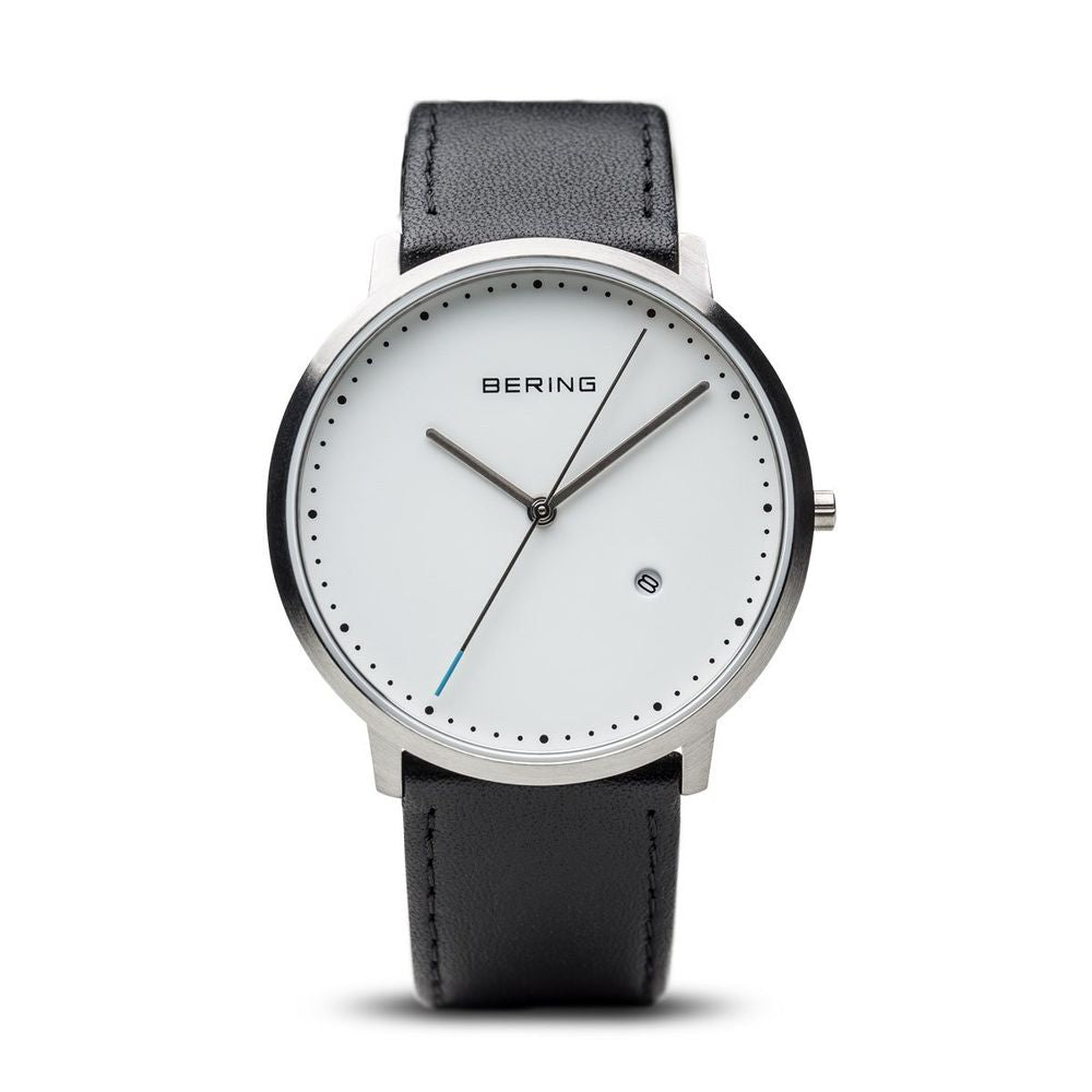 Bering Classic Brushed Silver 39mm