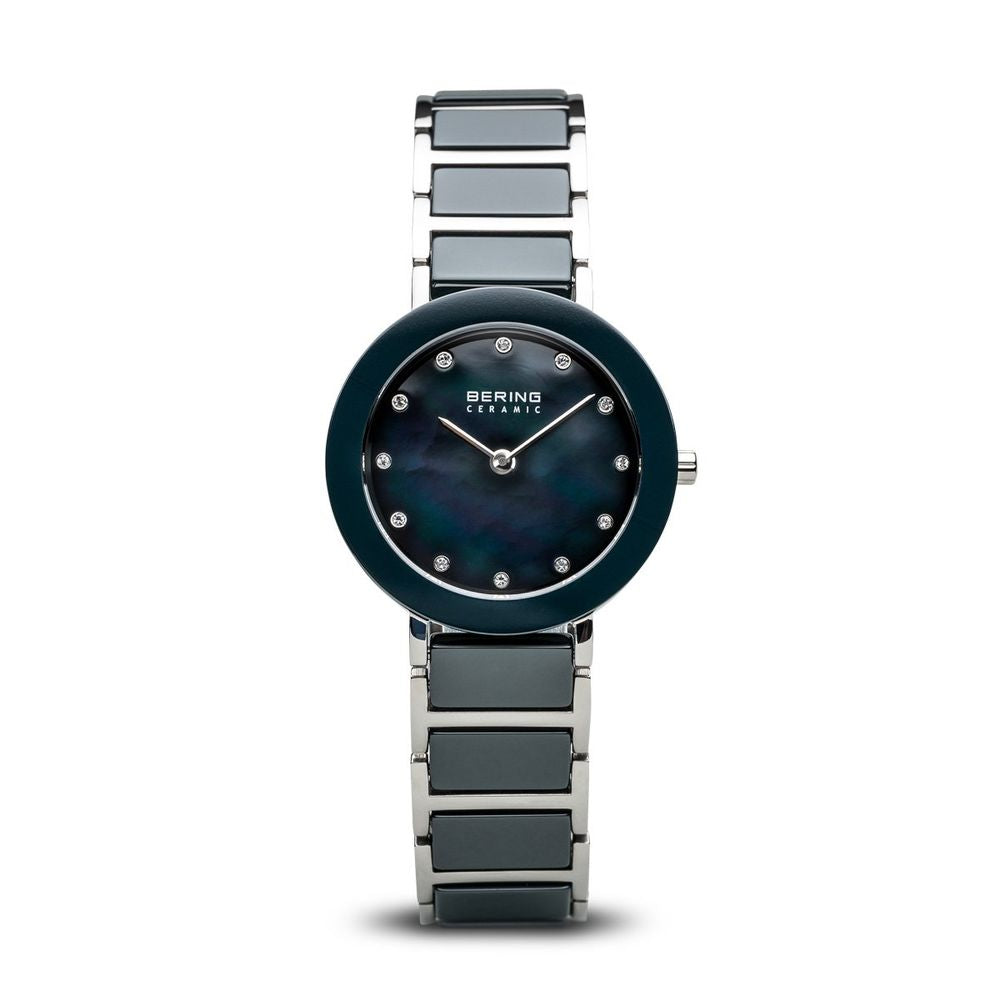 Bering Ceramic Blue Ladies 29mm