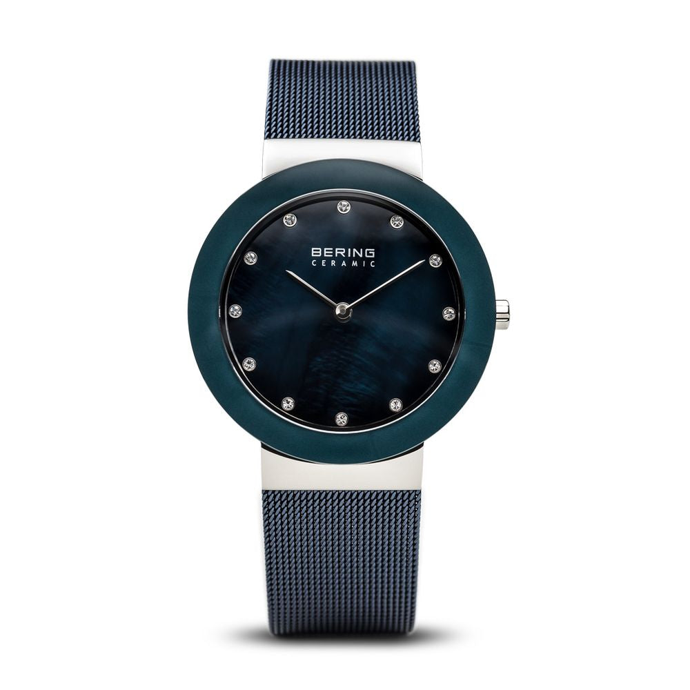 Bering Ceramic Blue Ladies 35mm