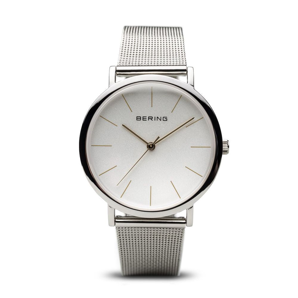 Bering Classic Polished Silver 36mm