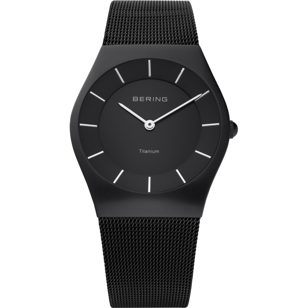 Bering Classic Black Titanium 35mm