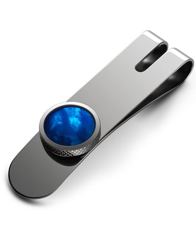 Dalvey Torque Money Clip Blue