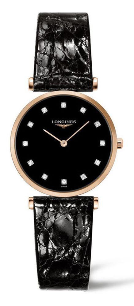 Longines La Grande Classique Black Diamond Dial 29mm
