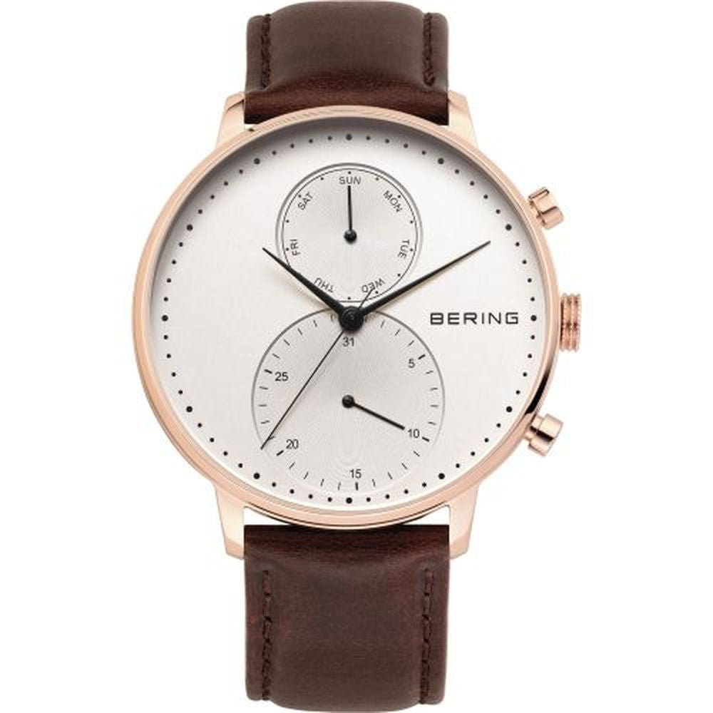 Bering Classic Strap Rose 42mm