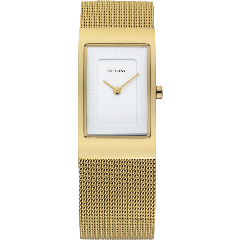 Bering Classic Gold Rectangle Ladies 22mm