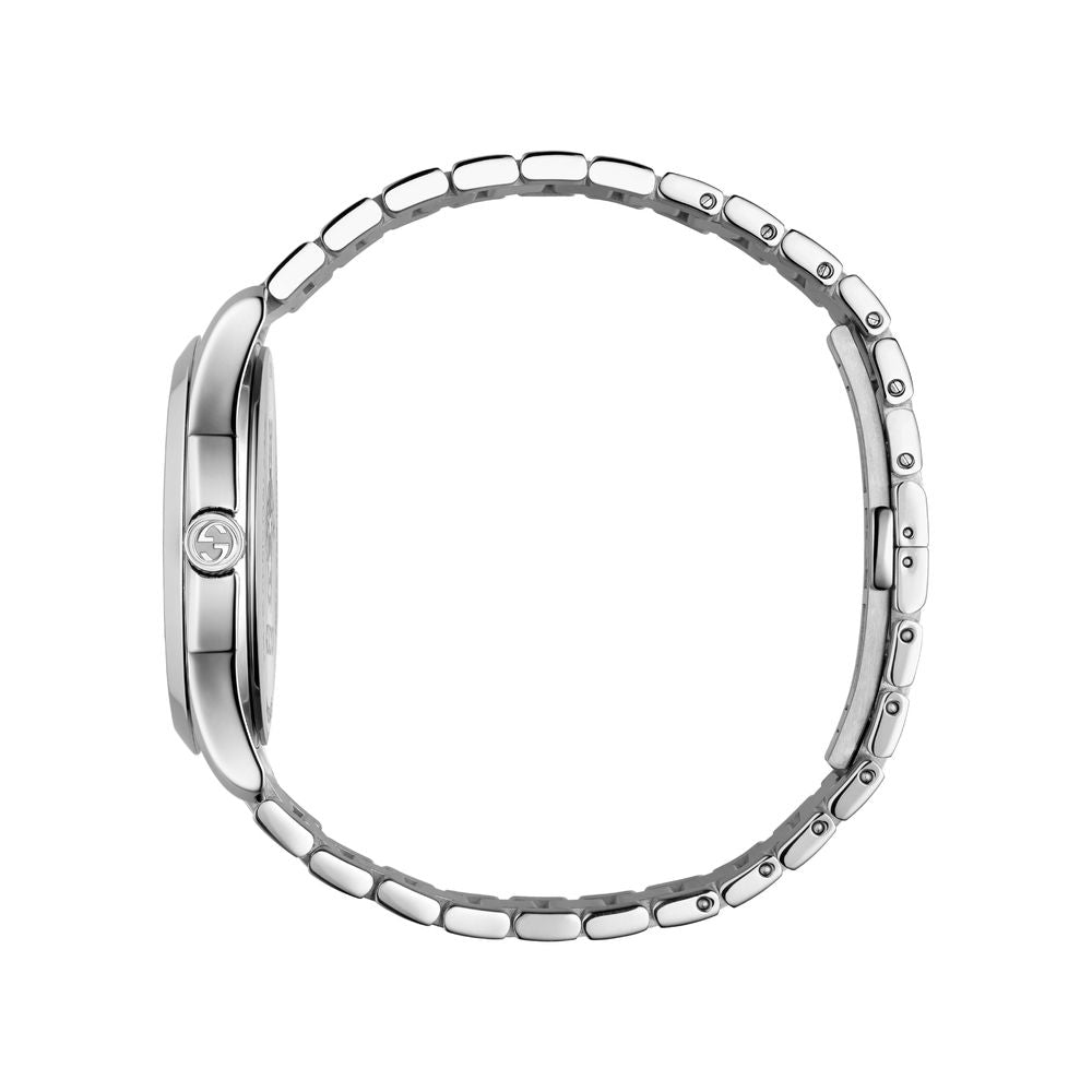 GUCCI G-Timeless 38mm Blue Diamante Dial Bracelet Watch