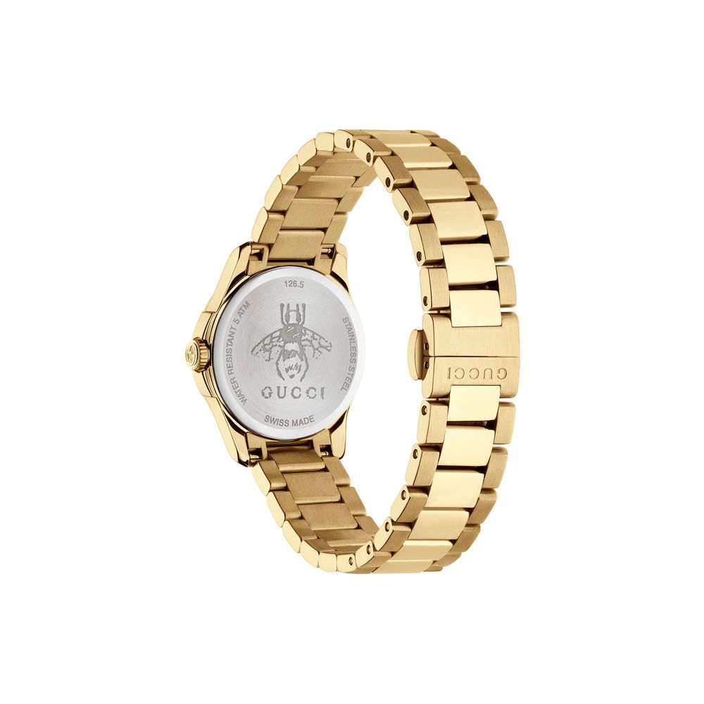 GUCCI G-Timeless Gold PVD Ladies Watch 27mm