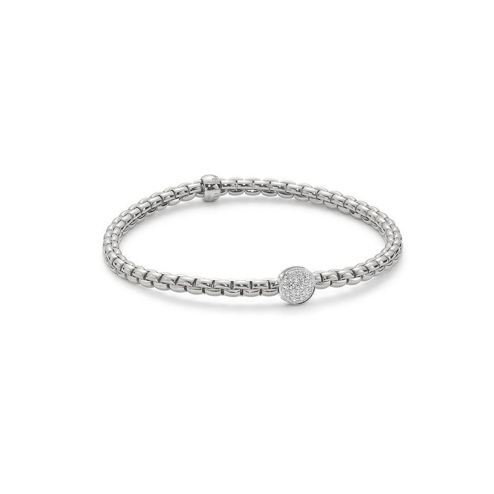 Fope EKA Tiny 18ct White Bracelet