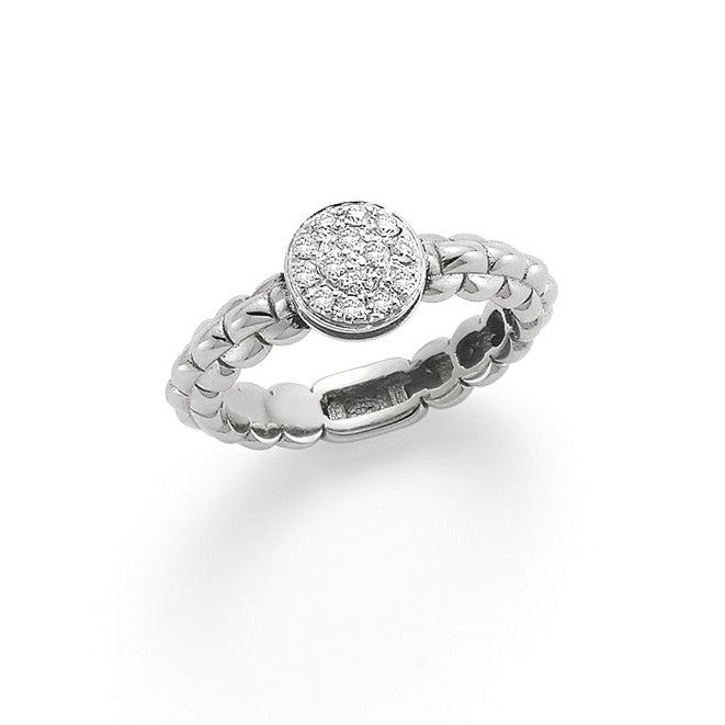 Fope EKA Tiny 18ct White Ring
