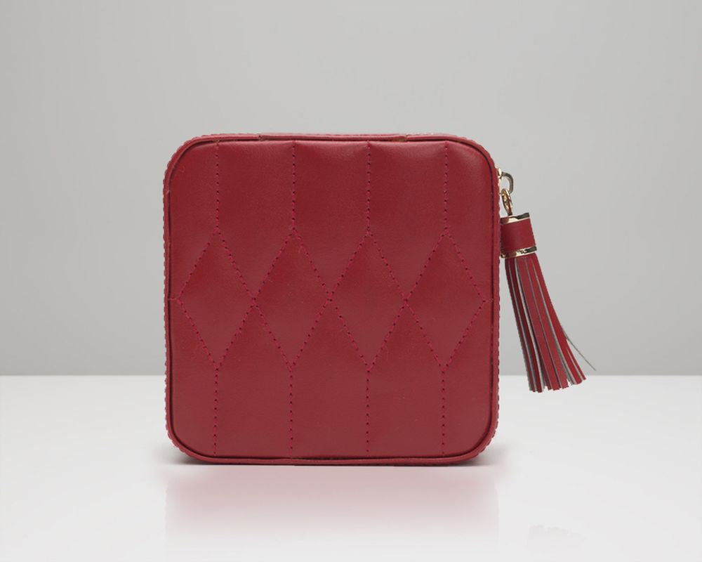 Wolf Caroline Zip Travel Case - Red