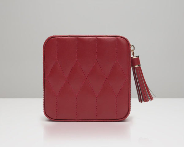 Wolf Caroline Zip Travel Case - Red