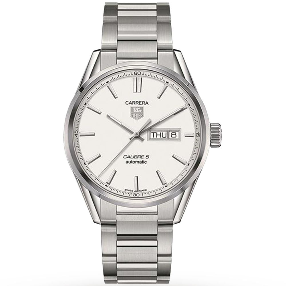 Tag Heuer Carrera Day-Date White 41mm