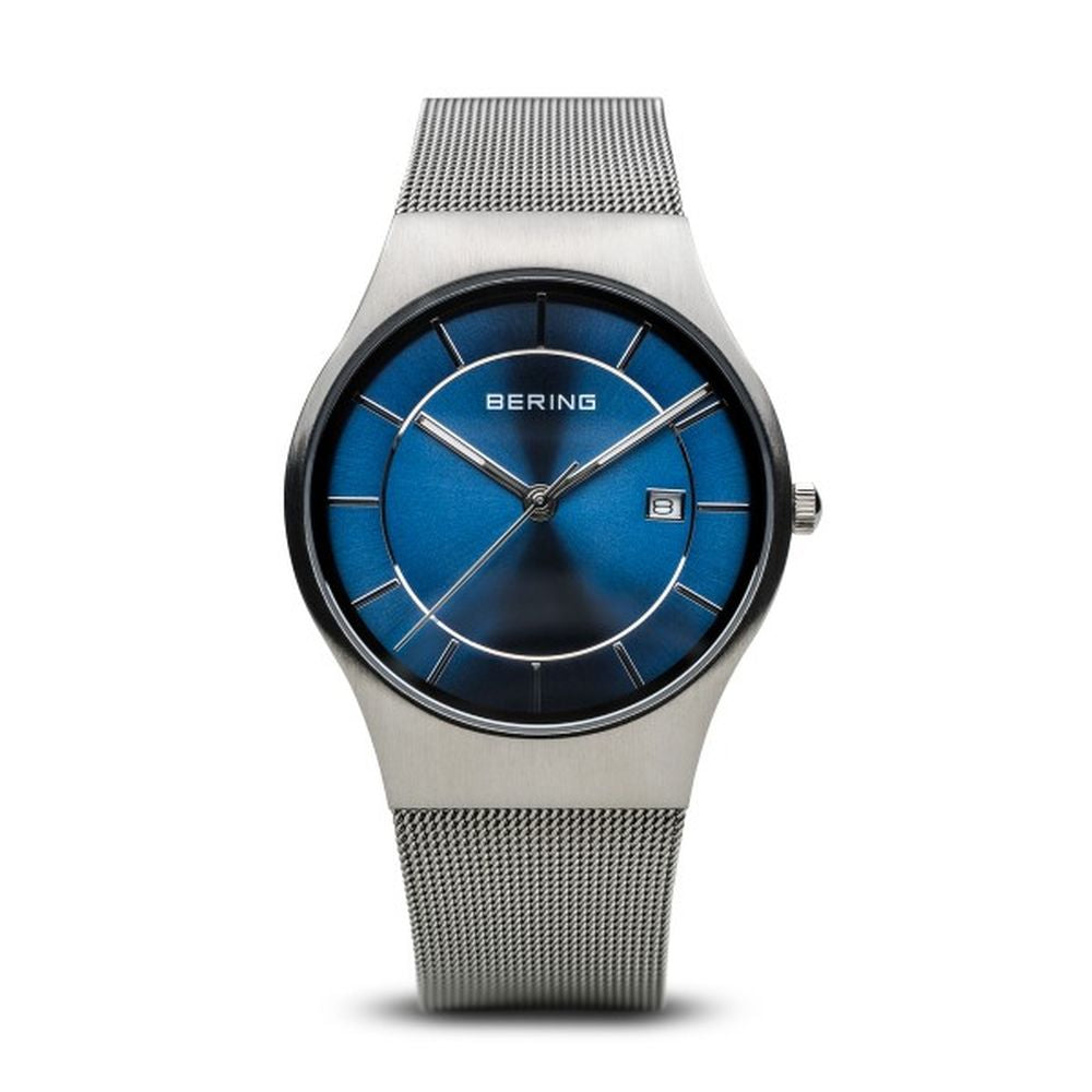 Bering Classic Polished Silver 38mm