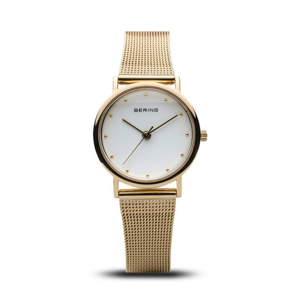 Bering Classic Polsihed Gold 26mm
