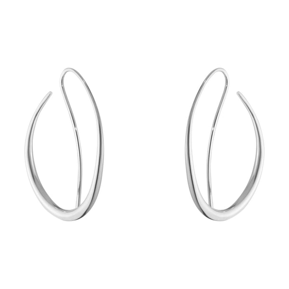 Georg Jensen Offspring Double Earhoops, Sterling Silver