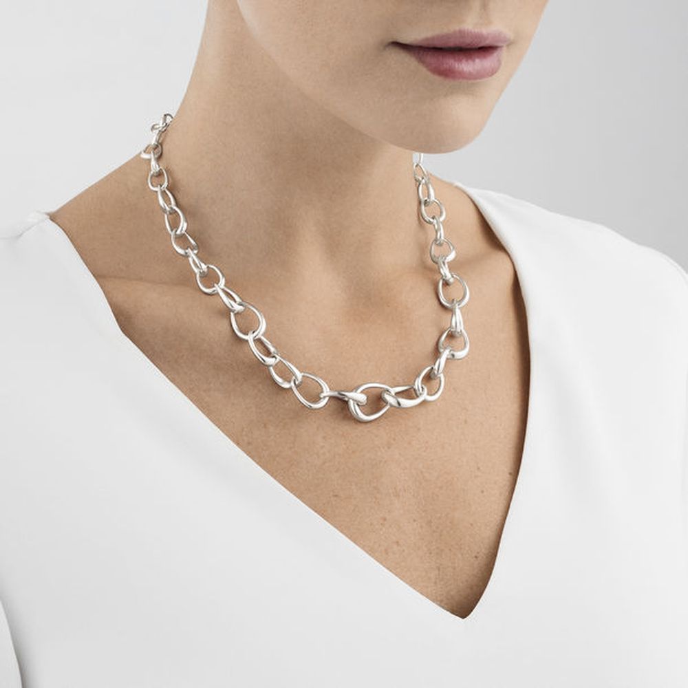 Georg Jensen Offspring Necklace, Sterling Silver