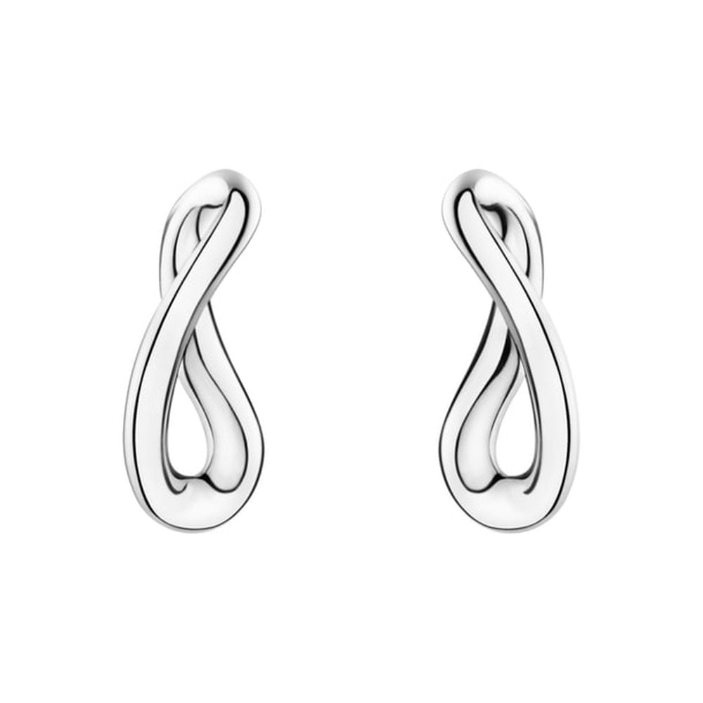 Georg Jensen Infinity Earrings, Sterling Silver