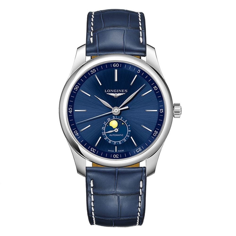 Longines Master Collection Moonphase Blue 40mm