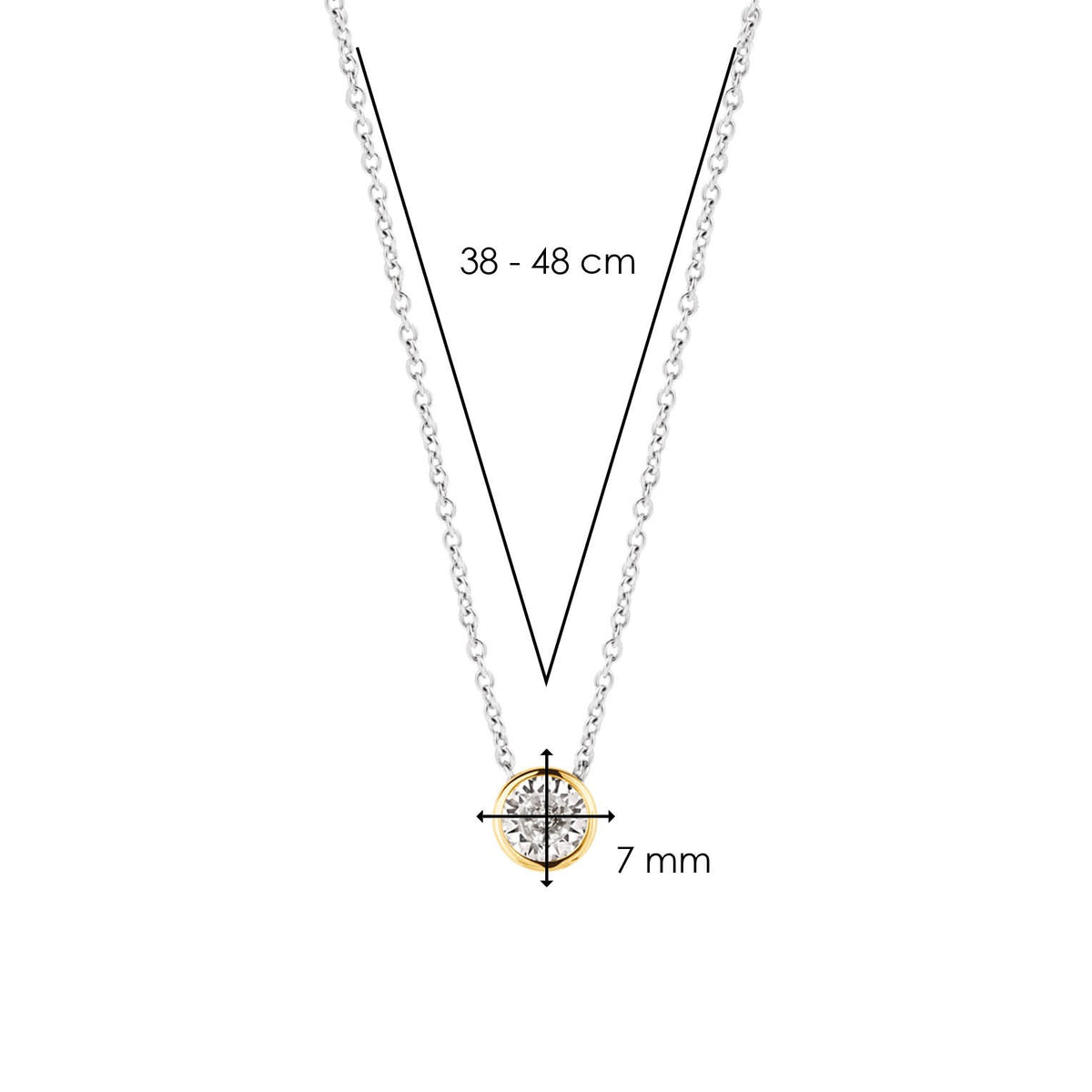 TI SENTO - Milano Necklace 3845ZY