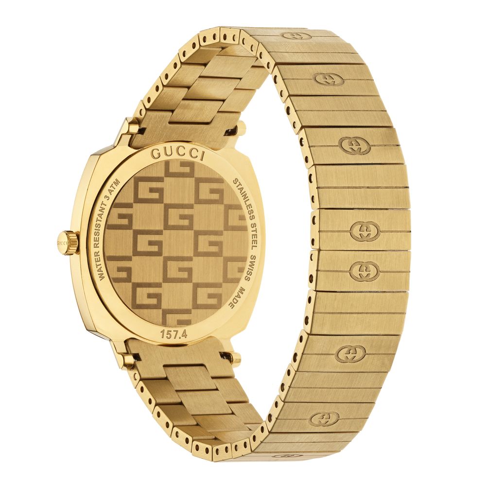 GUCCI Grip Yellow Watch 35mm