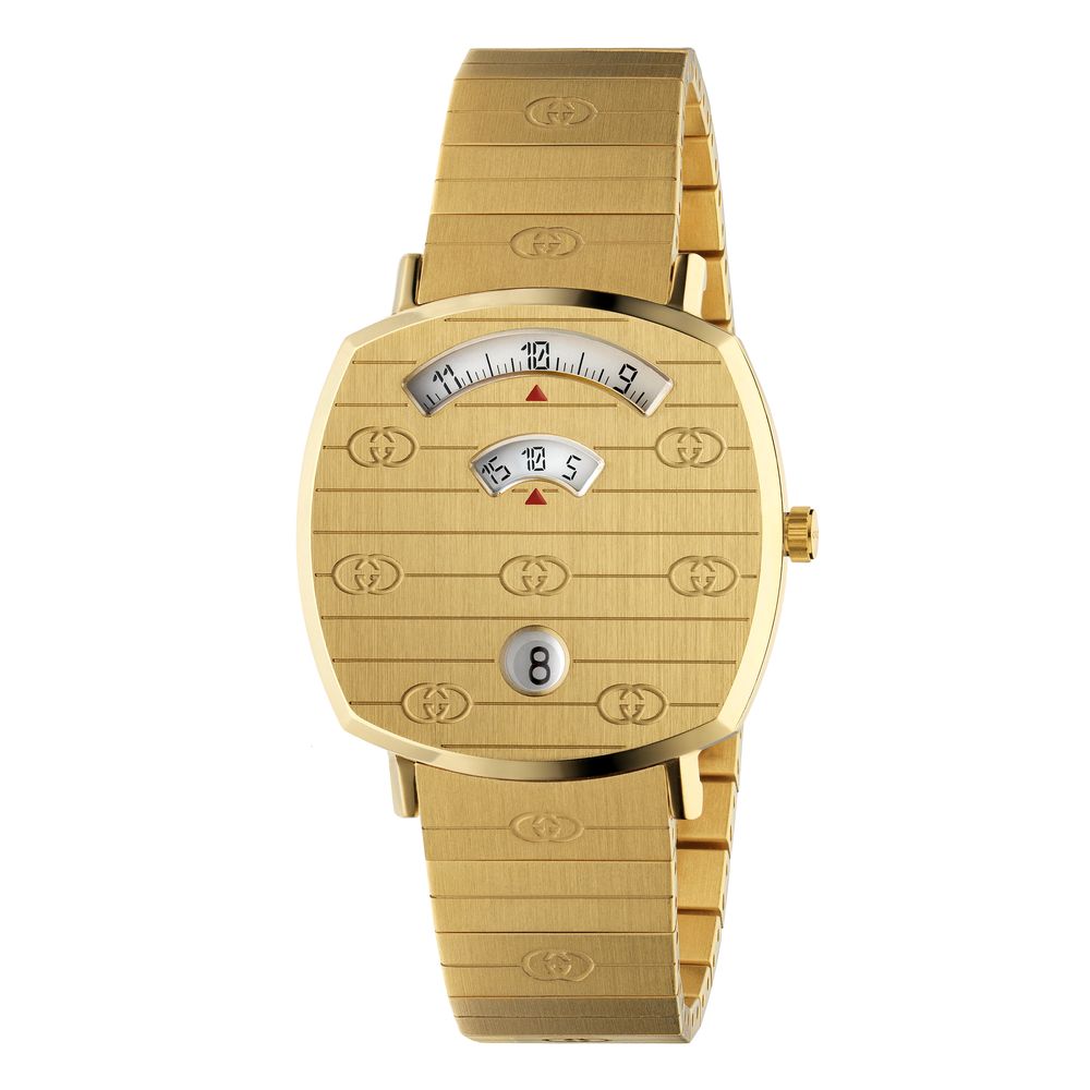 GUCCI Grip Yellow Watch 35mm