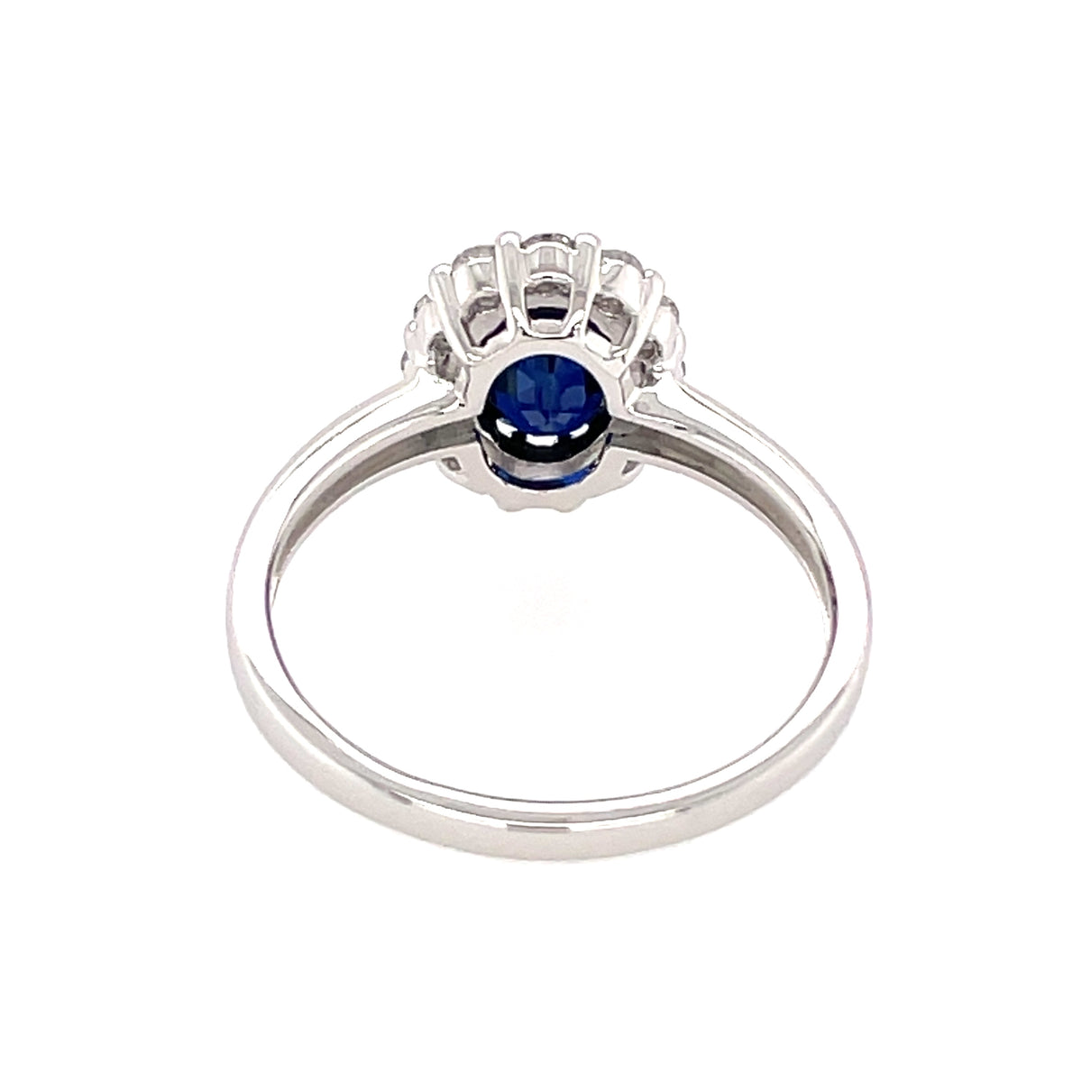Sapphire & Diamond 18ct Ring