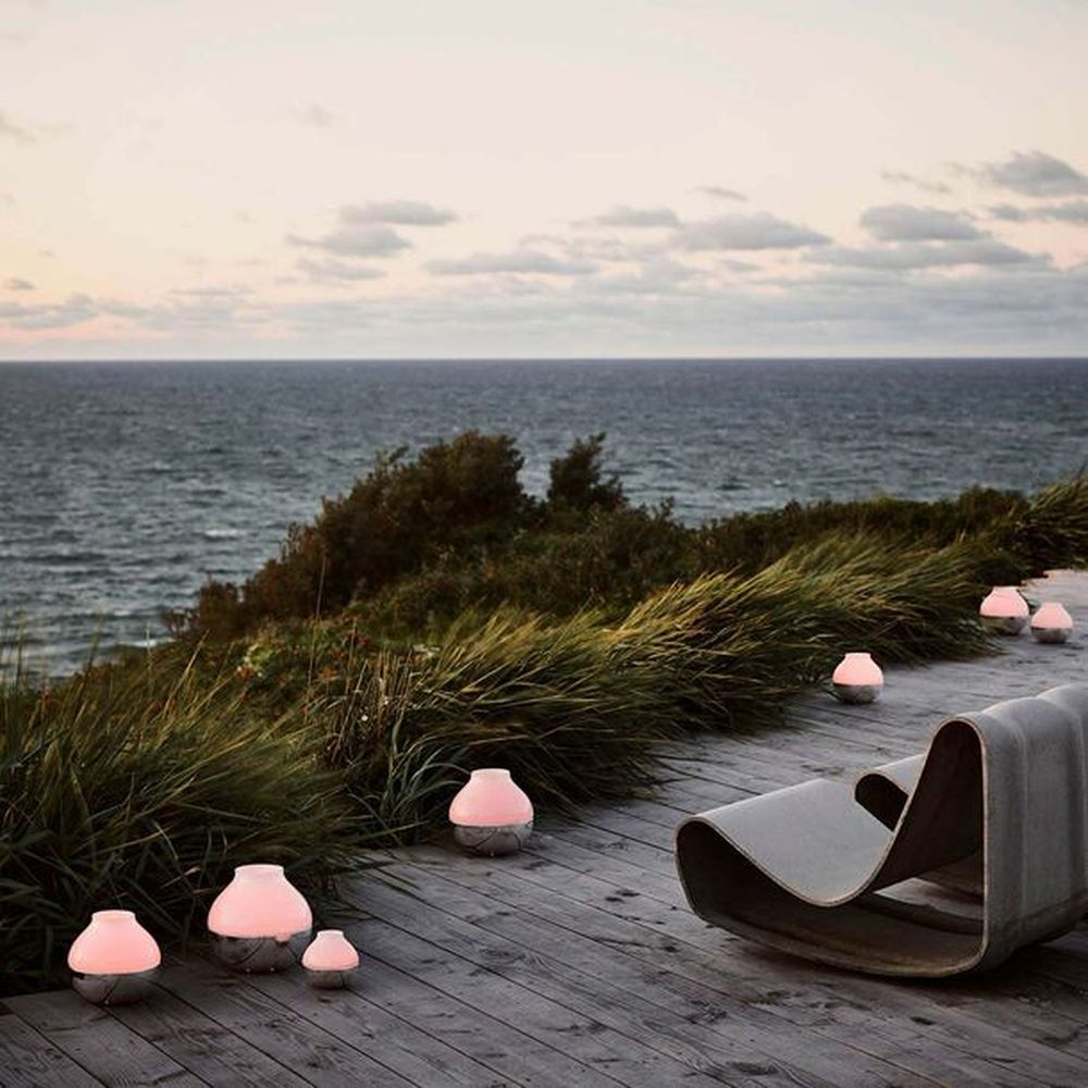 Georg Jensen Koppel Hurricane Candleholder, Medium