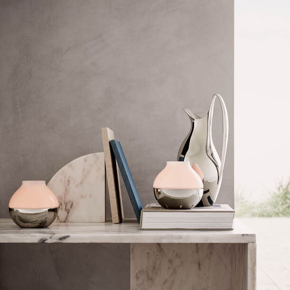 Georg Jensen Koppel Hurricane Candleholder, Medium