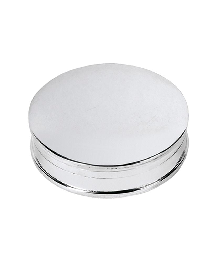 Circular Silver Box