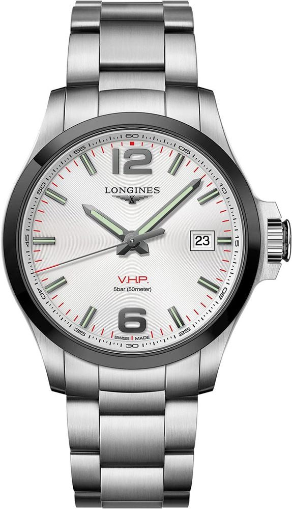 Longines Conquest V.H.P Black Ceramic 43mm