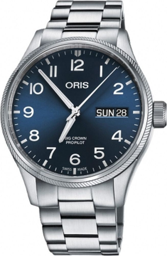 Oris Big Crown Propilot Big Day Date Blue Watch 44mm