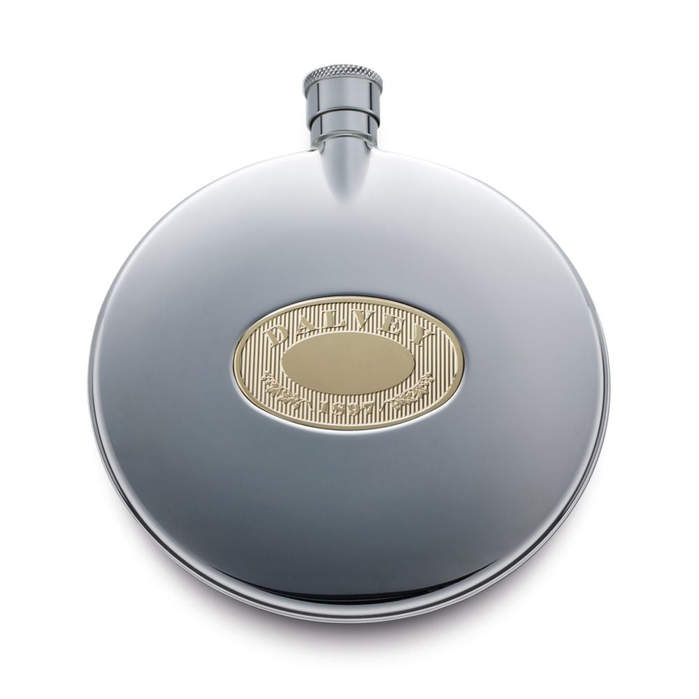 Dalvey Classic Flask Gold Detail