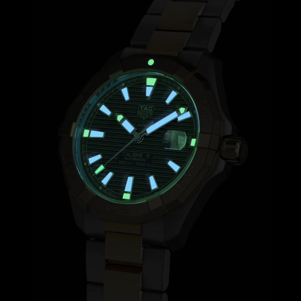 Tag Heuer Aquaracer Calibre 5 Two Tone Blue 41mm