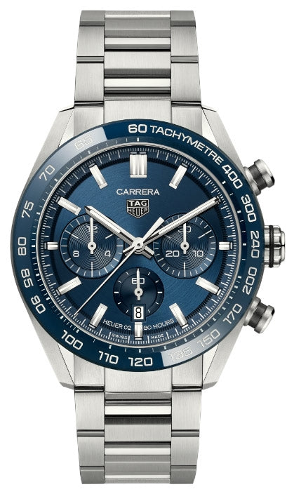 Tag Heuer Carrera Heuer 02 Automatic Chronograph Blue 44mm